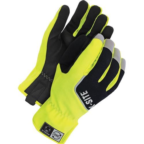 Gants de performance X-Site r&eacute;sistants &agrave; la coupe et compatibles avec les &eacute;crans tactiles, Taille Moyen, Enveloppe en Microfibre/Spandex, ASTM ANSI niveau A5 R.M.G. Prévention