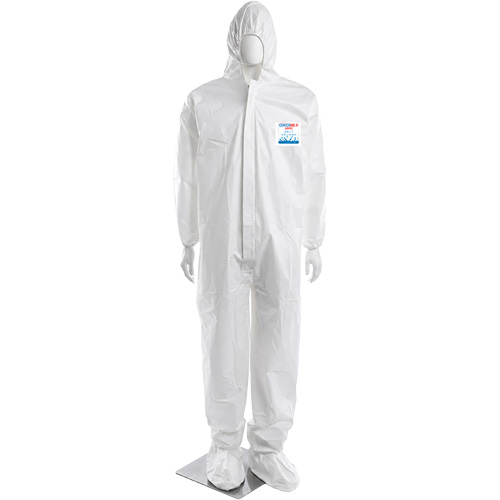 Combinaison XP1800 CoverMe, T-Grand, Blanc, Micropore R.M.G. Prévention