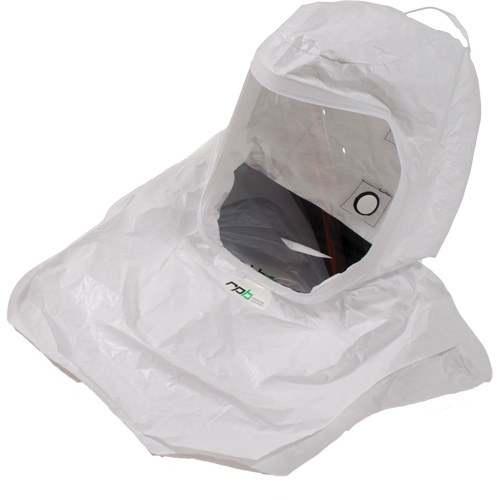 Cagoule compl&egrave;te Tychem 2000 pour T-Link & T200, Universel, Coiffe souple R.M.G. Prévention