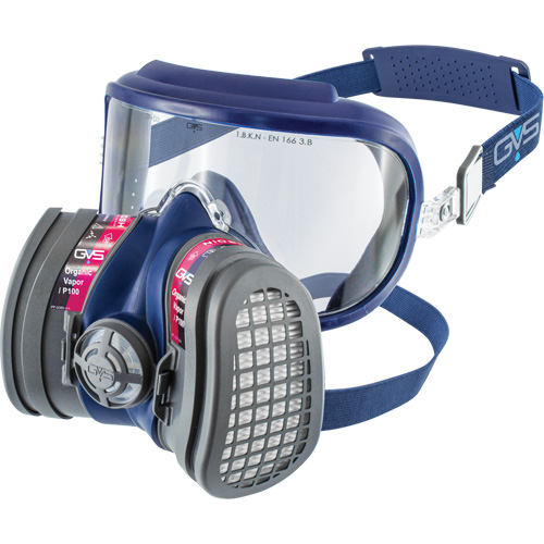 Respirateur &agrave; profil bas Elipse Integra OV-P100 NIOSH avec filtres de rechange, &eacute;lastom&egrave;re/Thermoplastique, Moyen/grand R.M.G. Prévention