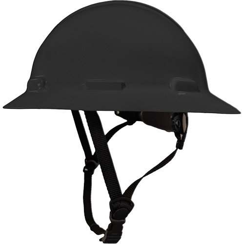 Casque de s&eacute;curit&eacute; &agrave; bordure compl&egrave;te LIDGUARD avec mentonni&egrave;re, R&eacute;pond aux normes CSA type 1, Suspension Rochet, Ventil&eacute; R.M.G. Prévention
