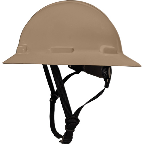 Casque de s&eacute;curit&eacute; &agrave; bordure compl&egrave;te LIDGUARD avec mentonni&egrave;re, R&eacute;pond aux normes CSA type 2, Suspension Rochet, Ventil&eacute; R.M.G. Prévention