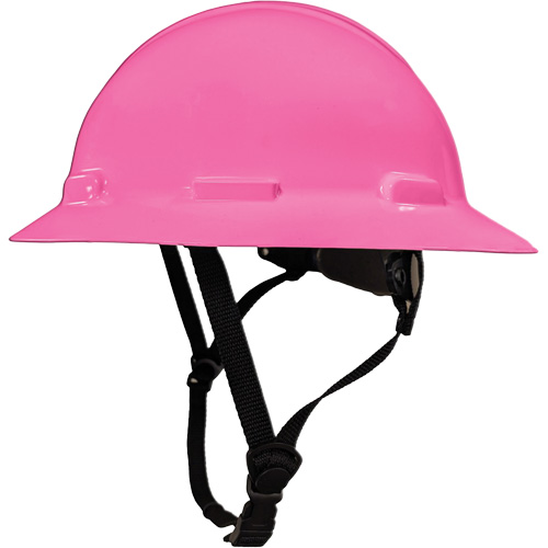 Casque de s&eacute;curit&eacute; &agrave; bordure compl&egrave;te LIDGUARD avec mentonni&egrave;re, R&eacute;pond aux normes CSA type 2, Suspension Rochet, Ventil&eacute; R.M.G. Prévention