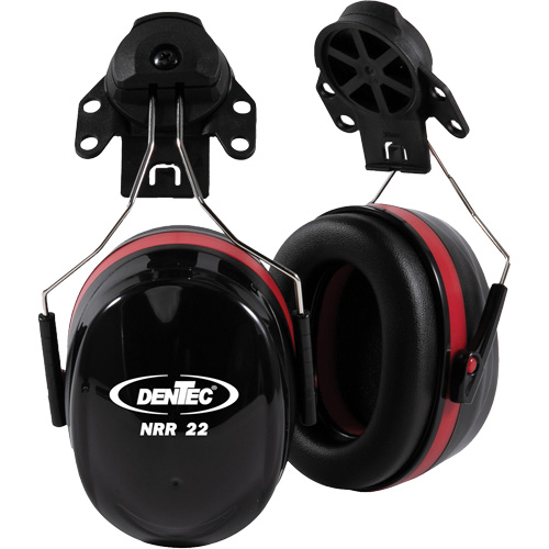 Cache-oreille SEALTEC de s&eacute;rie 500 avec bras doubles en acier inoxydable, Fixation pour casque, 26 dB NRR dB R.M.G. Prévention