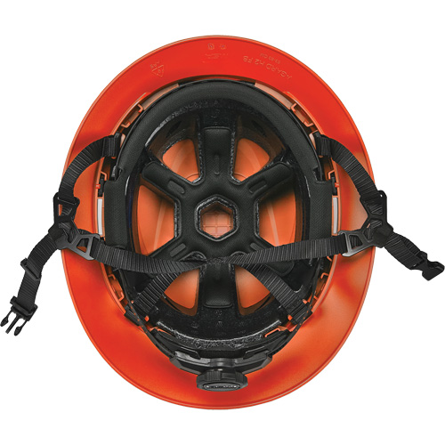 V-Gard H2&reg; Full Brim Safety Helmet, Ratchet Suspension, Non-Vented R.M.G. Prévention