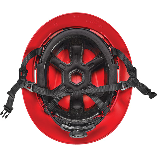 V-Gard H2&reg; Full Brim Safety Helmet, Ratchet Suspension, Non-Vented R.M.G. Prévention