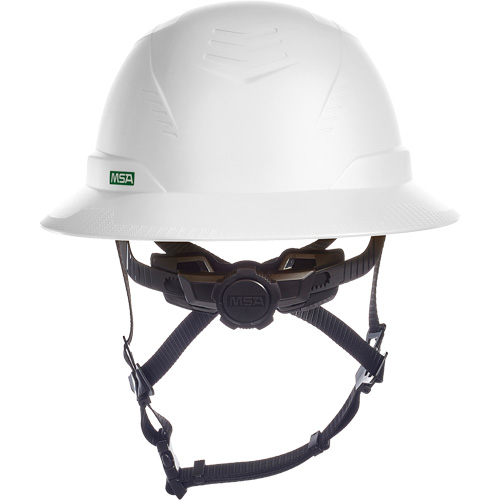 V-Gard H2&reg; Full Brim Safety Helmet, Ratchet Suspension, Non-Vented R.M.G. Prévention