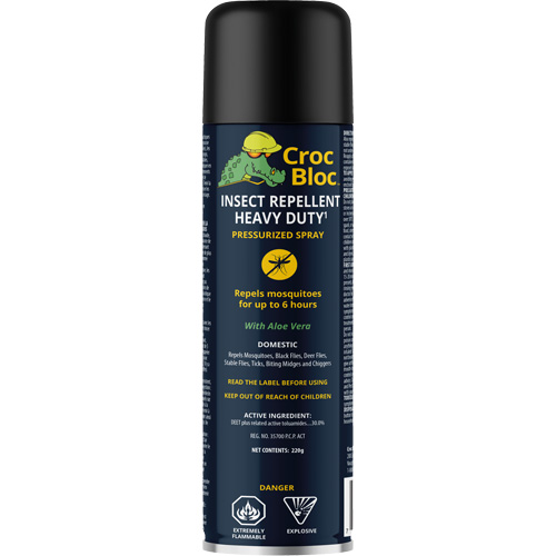 Insectifuge puissant, DEET &agrave; 30 %, Vaporisateur, 220 g R.M.G. Prévention