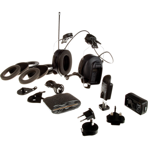 Casque d'&eacute;coute Peltor WS LiteCom Plus, Style Fixation pour casque R.M.G. Prévention