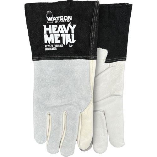 Gants de soudage pour femmes Fabulous Fabricator, Cuir fleur de vache, Taille Petit R.M.G. Prévention
