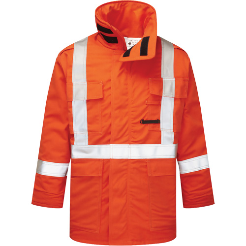 Parka isol&eacute; de 9 oz Haute visibilit&eacute; Avenger, style 515, Hommes, 4T-Grand (grande taille), Orange R.M.G. Prévention