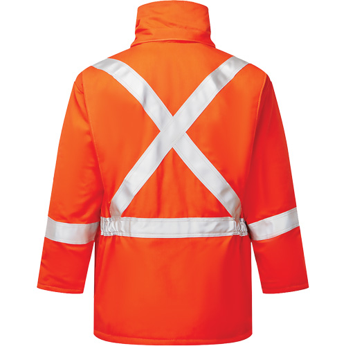 Parka isol&eacute; de 9 oz Haute visibilit&eacute; Avenger, style 515, Hommes, 4T-Grand (grande taille), Orange R.M.G. Prévention