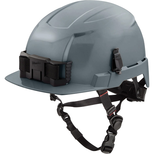 BOLT Front Brim Safety Helmet, Ratchet Suspension, Non-Vented R.M.G. Prévention