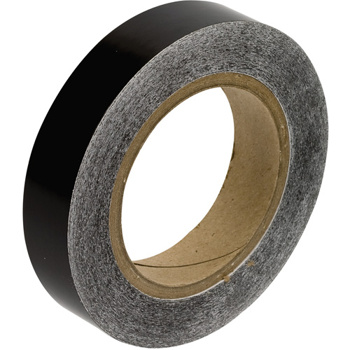 Pipe Marker Tape, 90', Black R.M.G. Prévention