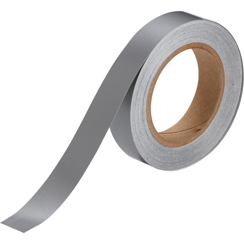 Pipe Marker Tape, 90', Grey R.M.G. Prévention