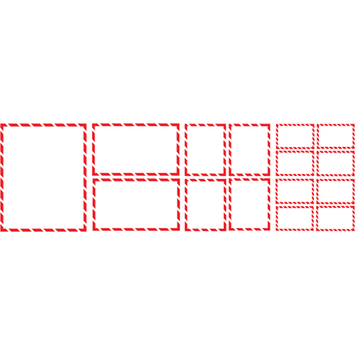 &eacute;tiquettes SIMDUT 400/pqt, Papier, Rouleau, 5-1/2" lo x 4-1/4" la R.M.G. Prévention