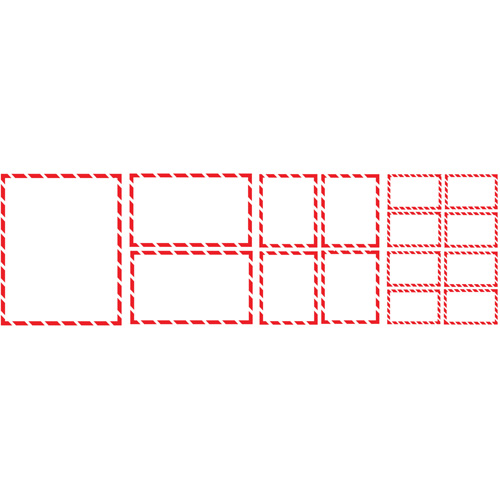 WHMIS Labels 400/Box, Vinyl, Roll, 4-3/4" L x 4-1/4" W R.M.G. Prévention