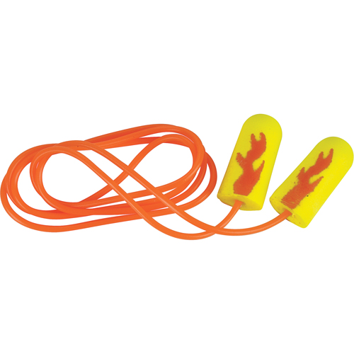 E-A-Rsoft Yellow Neon Blasts Earplugs, Bulk - Polybag, Corded R.M.G. Prévention