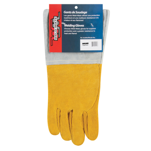 Superior Fit TIG Welding Gloves, Split Deerskin, Size Large R.M.G. Prévention