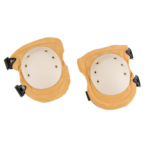 Welding Knee Pads, Hook and Loop Style, Leather Caps, Foam Pads R.M.G. Prévention