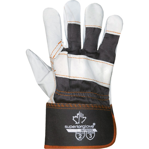 Gants antisudation Endura, T-Grand, Paume en Cuir fleur de vache, Doublure en Coton R.M.G. Prévention