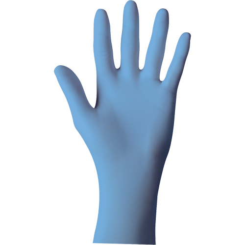 N-Dex&reg; 6005PF Gloves, Medium, Nitrile, 4-mil, Powder-Free, Blue R.M.G. Prévention