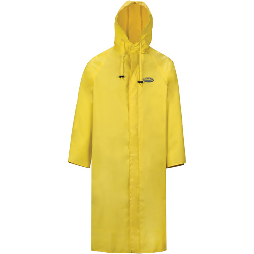 V&ecirc;tements imperm&eacute;ables Hurricane ignifuges et r&eacute;sistants &agrave; l'huile, manteau de 48', 5T-Grand, Jaune R.M.G. Prévention