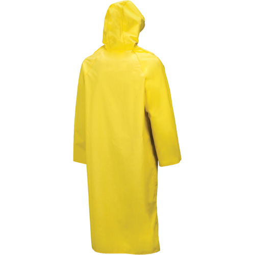 V&ecirc;tements imperm&eacute;ables Hurricane ignifuges et r&eacute;sistants &agrave; l'huile, manteau de 48', 5T-Grand, Jaune R.M.G. Prévention