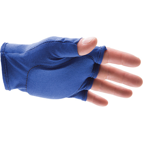 Doublures antichocs pour gants sans doigts, main gauche, 6/T-petit, Paume en Synth&eacute;tique, Poignet &agrave; enfiler R.M.G. Prévention