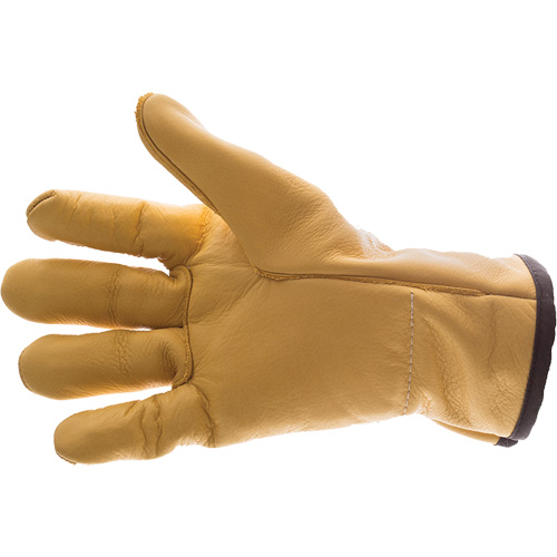 Gants antivibration en cuir Air Glove, Taille T-petit, Paume Cuir fleur R.M.G. Prévention