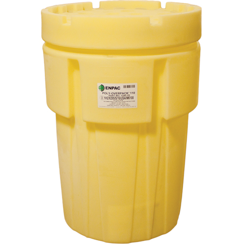 Poly-Overpack&reg; 110 Salvage Drum, 103 US gal., Stationary R.M.G. Prévention