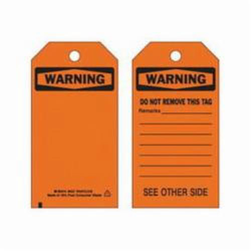 &eacute;tiquettes de s&eacute;curit&eacute; auto-plastifiantes, Polyester, 3" la x 5-3/4" h, Anglais R.M.G. Prévention