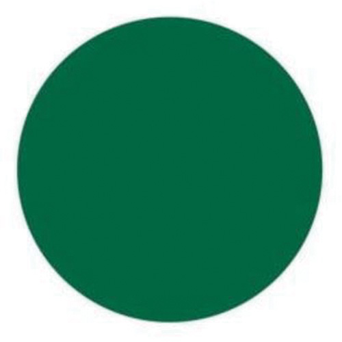 Round Write-On Labels, Circle, 1.5" L x 1.5" W, Green R.M.G. Prévention