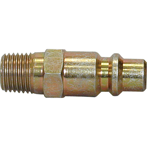 Quick Couplers - 3/8" Industrial, One Way Shut-Off - Plugs, 1/4" R.M.G. Prévention