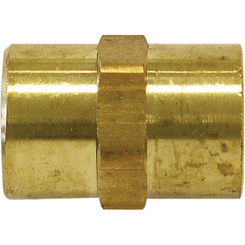 RACCORD FEMELLE HEXAGONAL(F)NPT1/4"-(F)1/4"LAITO, Laiton R.M.G. Prévention
