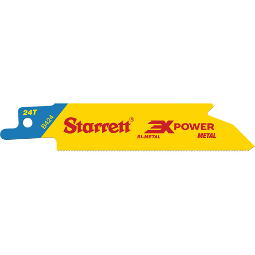 Lames droites pour scies alternatives Fastcut, Bim&eacute;tal, 18 Dents par pouce, 8" lo x 3/4" la R.M.G. Prévention