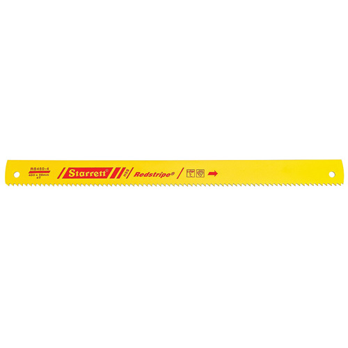 Lame pour scie &agrave; m&eacute;taux motoris&eacute;e Restripe, Acier rapide, 18" lo R.M.G. Prévention