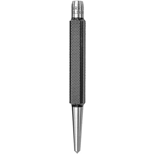 Centre Punch with Square Shank, 3/16" Dia., 7/16" Stock Size, 4-1/2" L R.M.G. Prévention