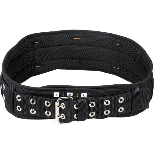 5" Wide Padded Comfort Belt, Nylon, Black R.M.G. Prévention