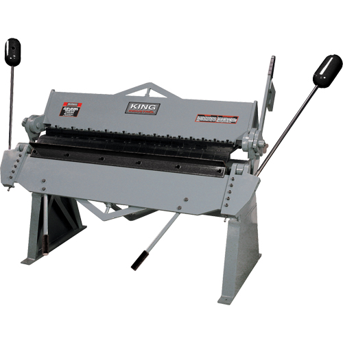 Floor Model Box & Pan Brakes, 24" W x 65" L x 48" H R.M.G. Prévention