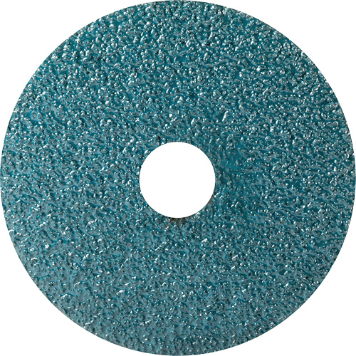 Disque en fibre pour meulage agressif Blue Line, Zirconium, 24, 5" Dia x 7/8" Arbre R.M.G. Prévention