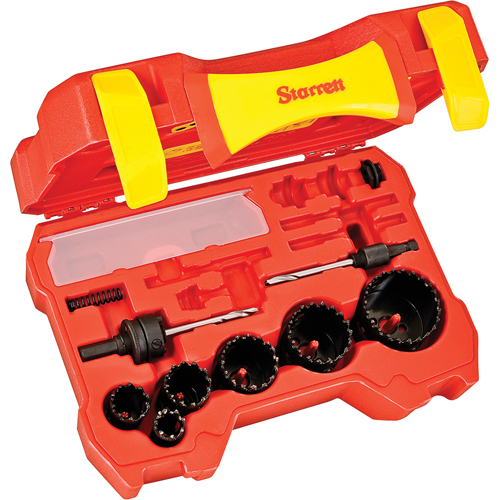 Electrician's Hole Saw Kits, 10 Pieces R.M.G. Prévention