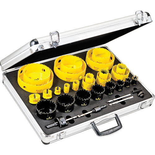 Electrician's Hole Saw Kits, 31 Pieces R.M.G. Prévention