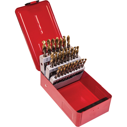 Jobber Drill Set, 26 Pieces, High Speed Steel R.M.G. Prévention