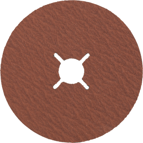 Disque en fibre, C&eacute;ramique, 80, 4-1/2" Dia x 7/8" Arbre R.M.G. Prévention