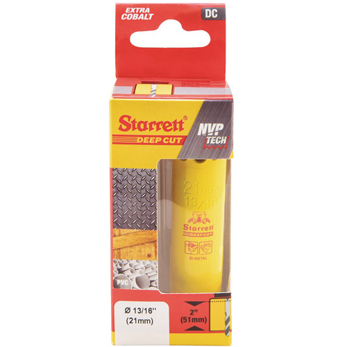 Scie &agrave; cloche bim&eacute;tal 13/16", 13/16", Profondeur de la coupe 2", Bim&eacute;tal R.M.G. Prévention