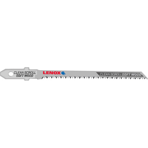 Lames de scie sauteuse pour coupe propre, Bim&eacute;tal, Tige en T, 3-1/2" lo, 20 dents par pouce R.M.G. Prévention