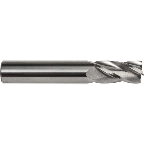 Fraise embout S134, 1/8" dia., 1-1/2" lo, 4 cannelures, 1/8" tige, Carbure R.M.G. Prévention