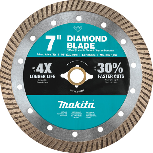 Lame diamant&eacute;e &agrave; usage g&eacute;n&eacute;ral Turbo R.M.G. Prévention