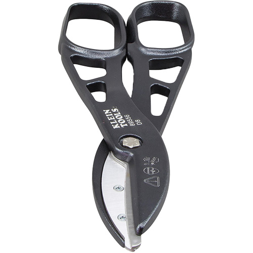 Tin Snips, 3-1/2" Cut Length, Straight Cut R.M.G. Prévention